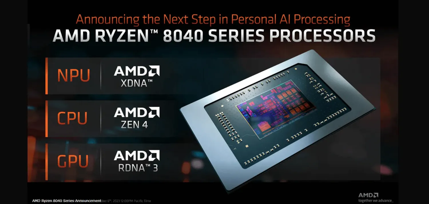 AMD】【ご紹介】AMD Ryzen™ 7000 / AI機能搭載のAMD Ryzen™ 8040