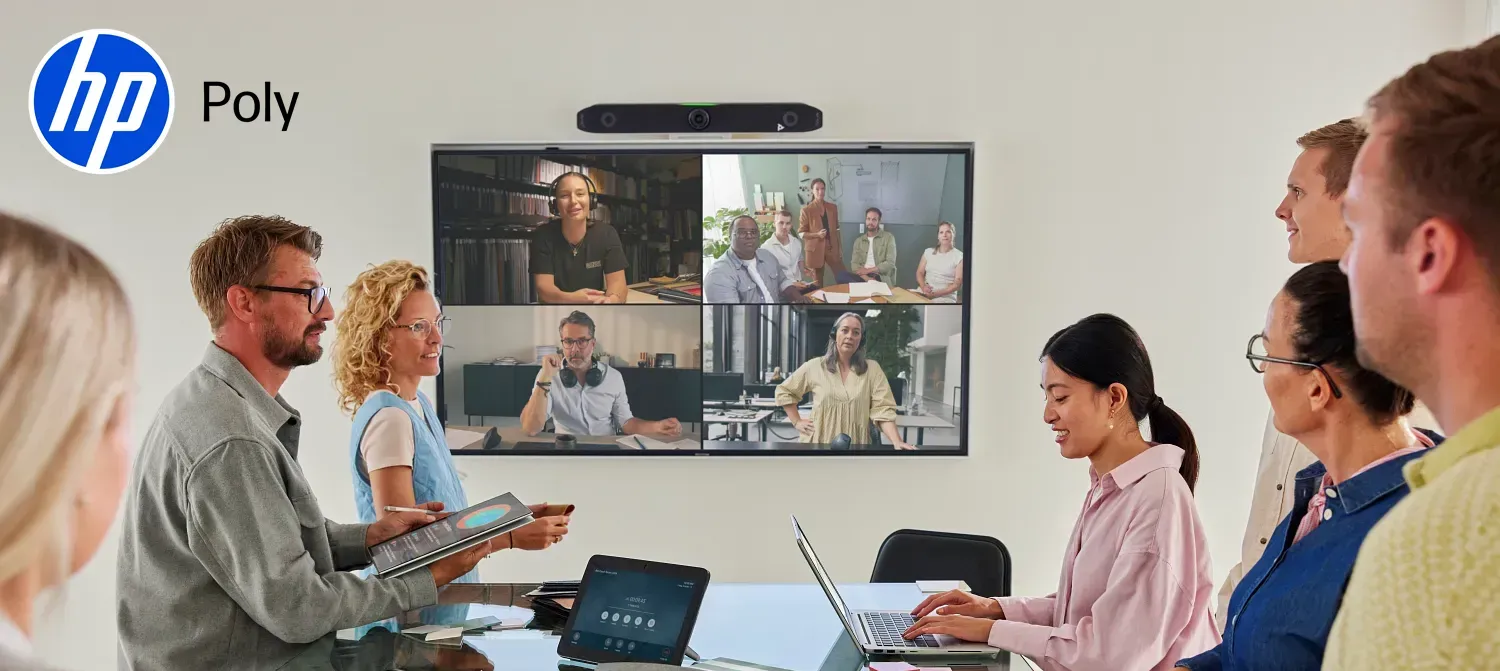 HP Poly】Poly製品でハイブリッド型会議を実現するメリット
