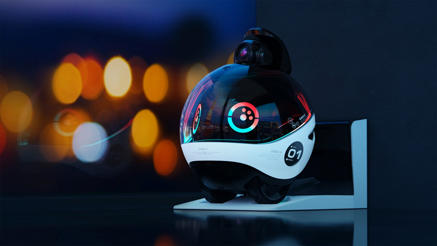 Enabot】EBO X 家の防犯から家族の見守りまでお任せ