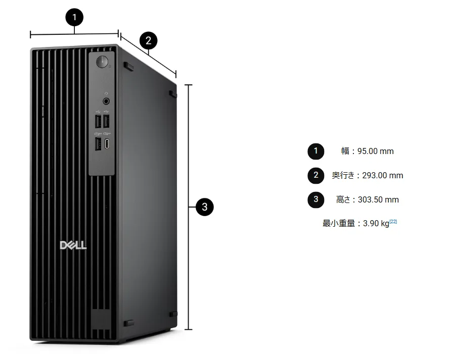 デル・テクノロジーズ】Dell Pro Slim デスクトップ (Core i ) 【即納】