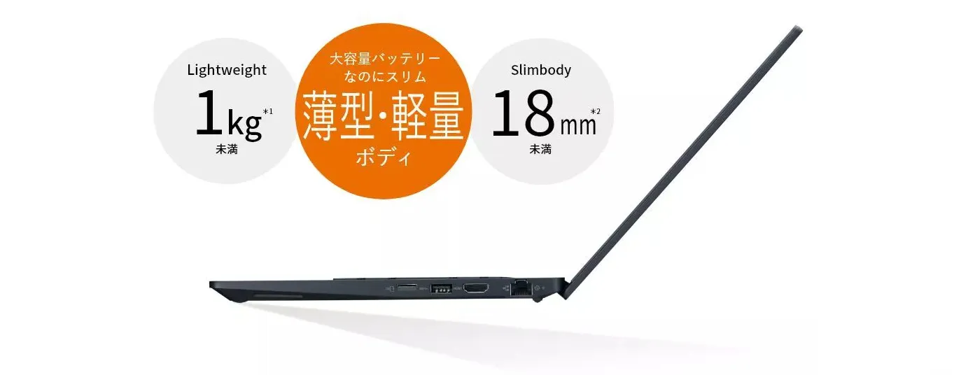NEC PC】VersaPro / VersaPro J UltraLite タイプVY